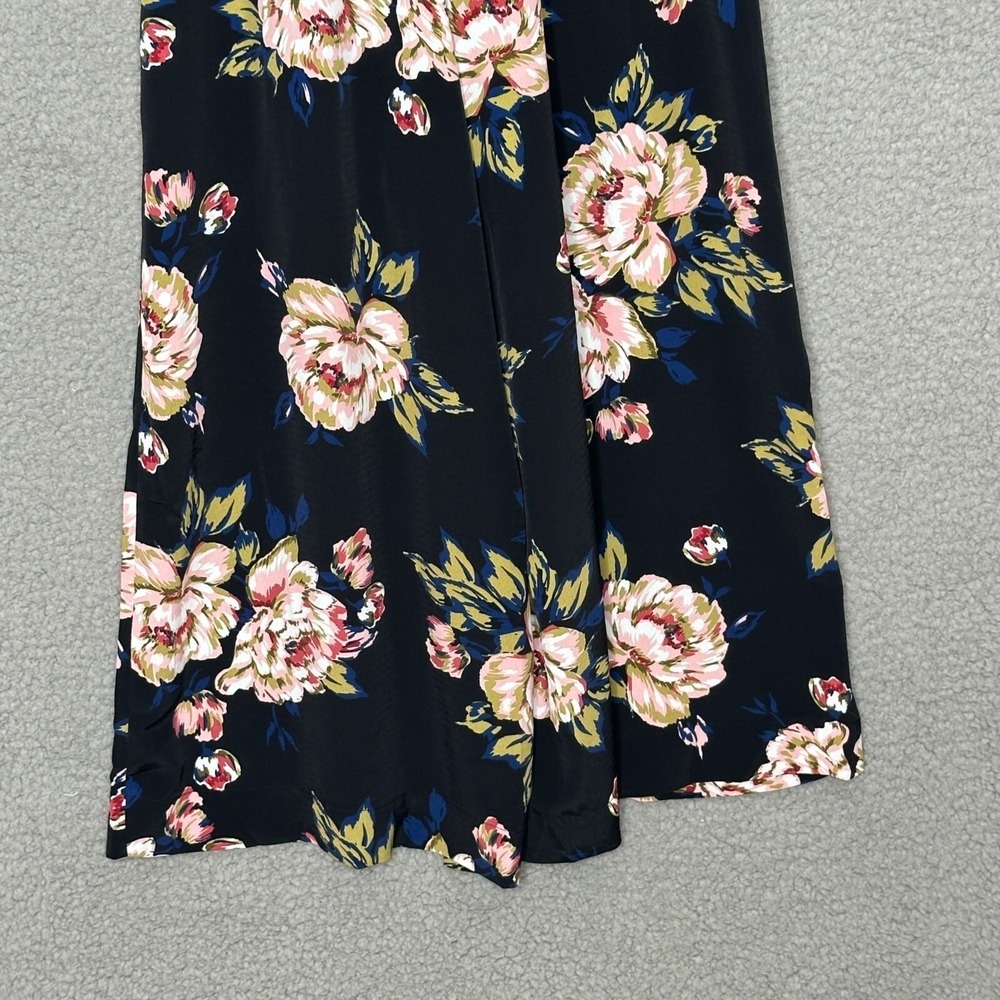 Umgee Wide Leg Jumpsuit Womens Size Small Floral Boho Vacation Cottage Beach - Picture 9 of 10